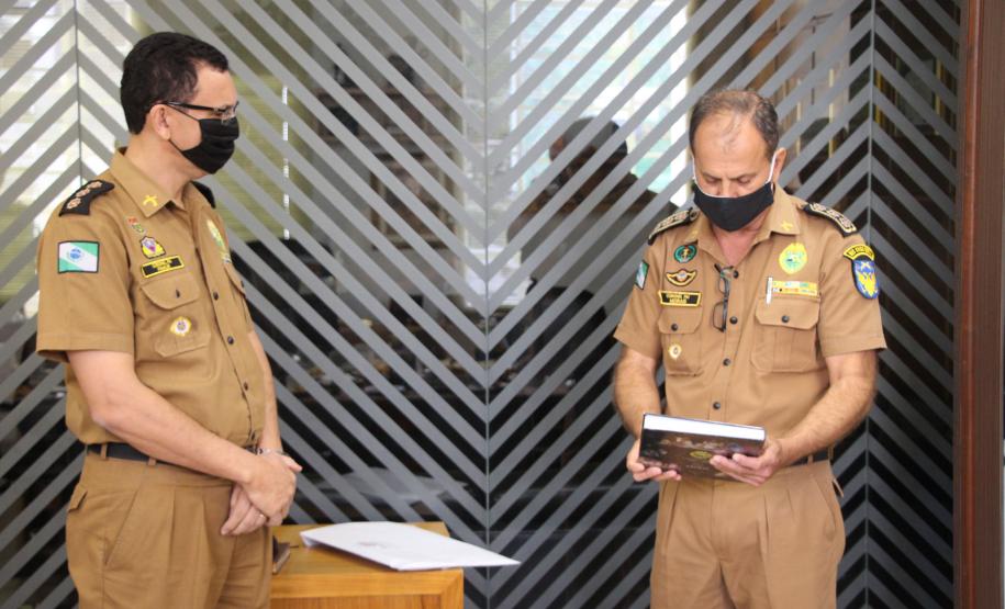 Alto comando da PM presta homenagem ao Ajudante-Geral da Corporação que passa para a Reserva Remunerada após 35 anos de serviço