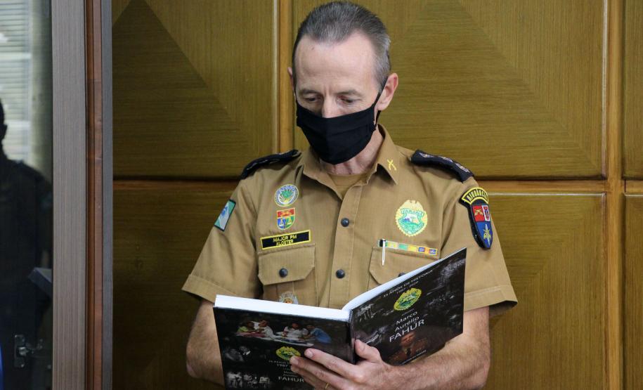 Alto comando da PM presta homenagem ao Ajudante-Geral da Corporação que passa para a Reserva Remunerada após 35 anos de serviço