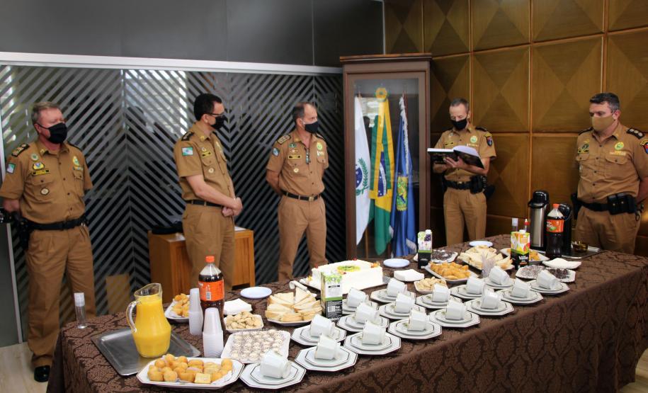 Alto comando da PM presta homenagem ao Ajudante-Geral da Corporação que passa para a Reserva Remunerada após 35 anos de serviço