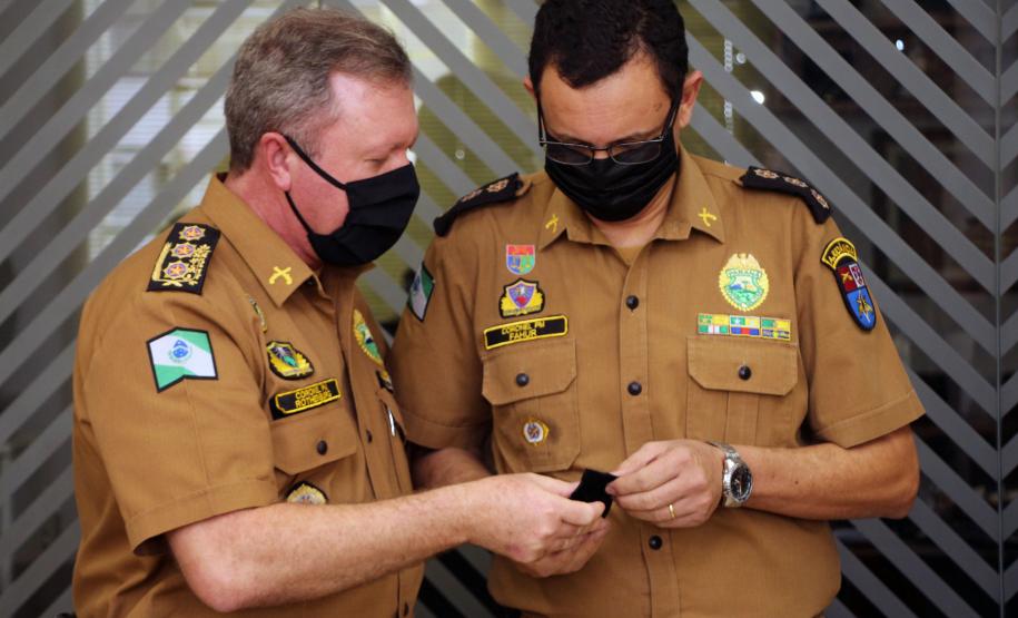 Alto comando da PM presta homenagem ao Ajudante-Geral da Corporação que passa para a Reserva Remunerada após 35 anos de serviço