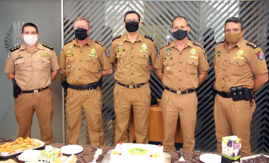 Alto comando da PM presta homenagem ao Ajudante-Geral da Corporação que passa para a Reserva Remunerada após 35 anos de serviço