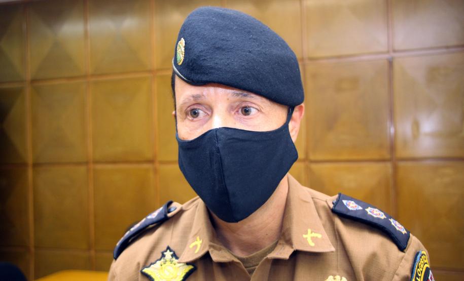 Comandante-Geral da PM recebe doação de 500 máscaras para serem distribuídas à tropa