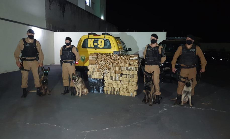 PM prende homem e apreende mais de 350 quilos de maconha em Jussara, no Noroeste do estado