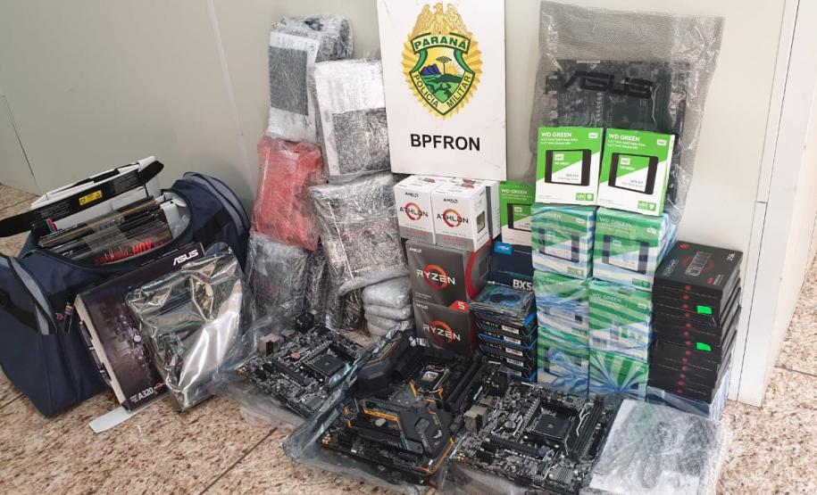 BPFron apreende 29 quilos de maconha, crack e materiais contrabandeados no Oeste do estado