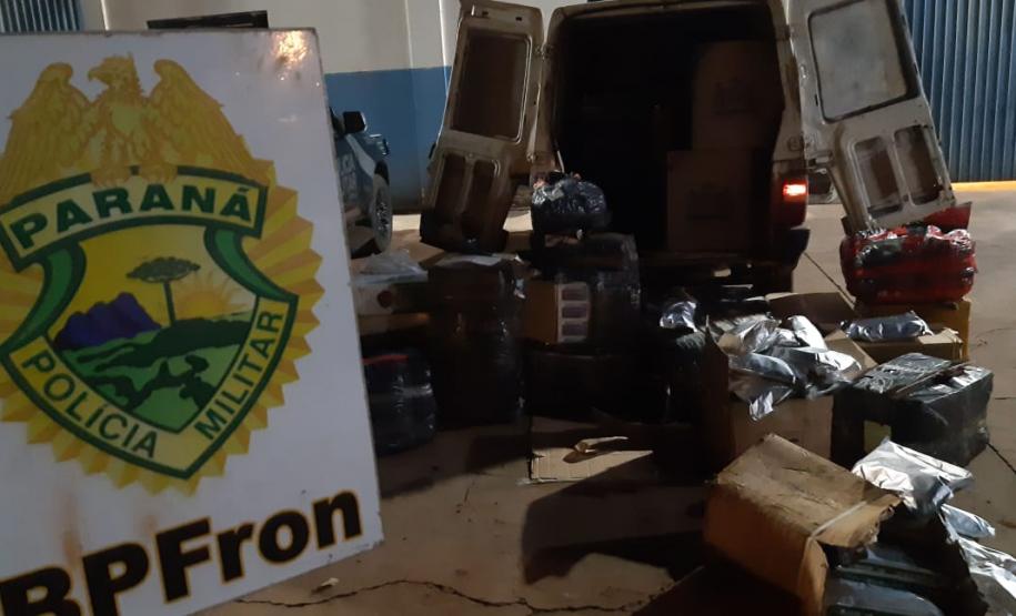 BPFron causa prejuízo de R$ 280 mil a contrabandistas com apreensão de veículo e de contrabando em Foz do Iguaçu (PR)