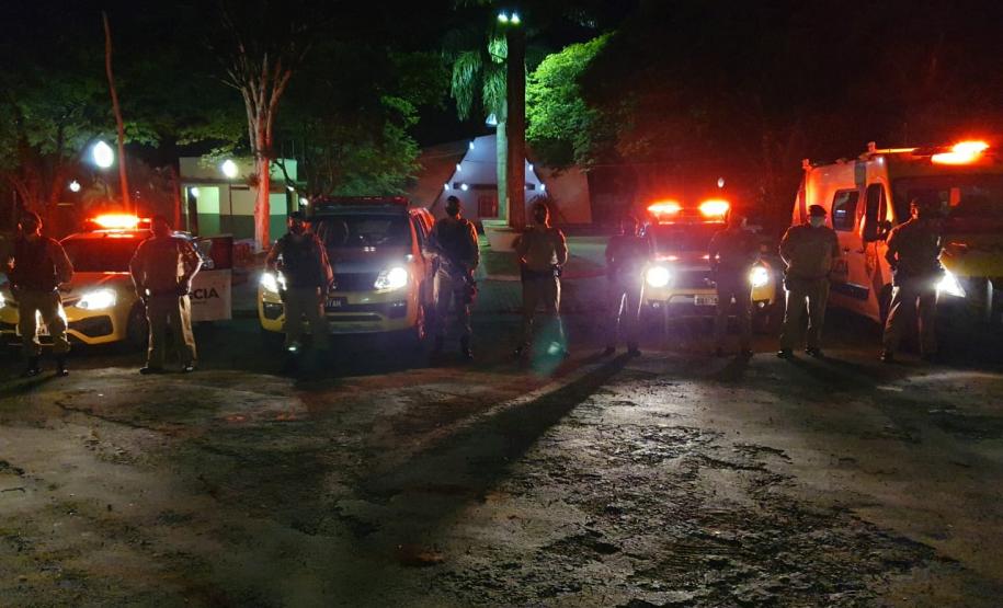 Operação Ostensividade II é desencadeada pela PM em Indianópolis e São Manoel do Paraná, no Noroeste do estado