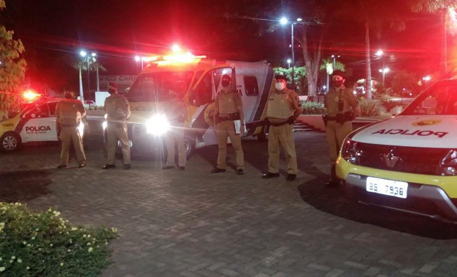 Operação Ostensividade II é desencadeada pela PM em Indianópolis e São Manoel do Paraná, no Noroeste do estado