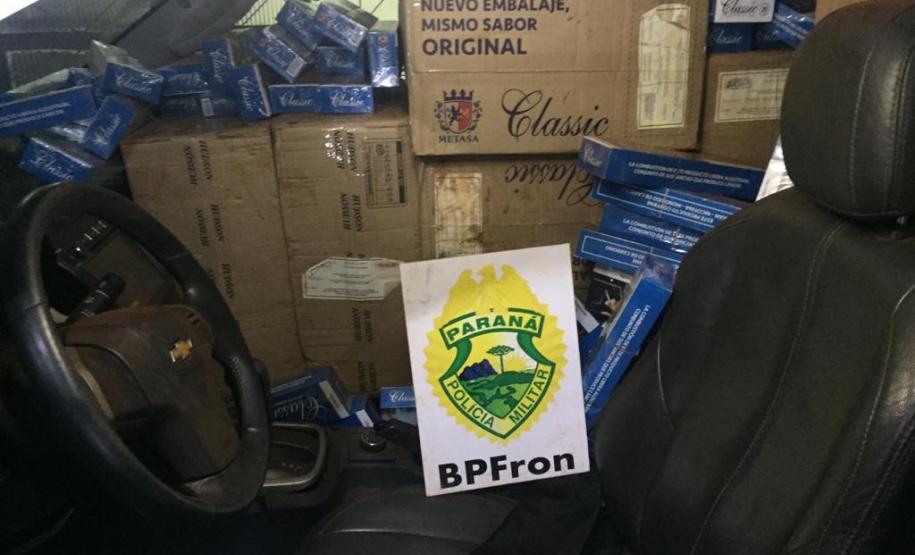 BPFron apreende 117 quilos de maconha e U$ 50 mil em notas no Oeste do estado