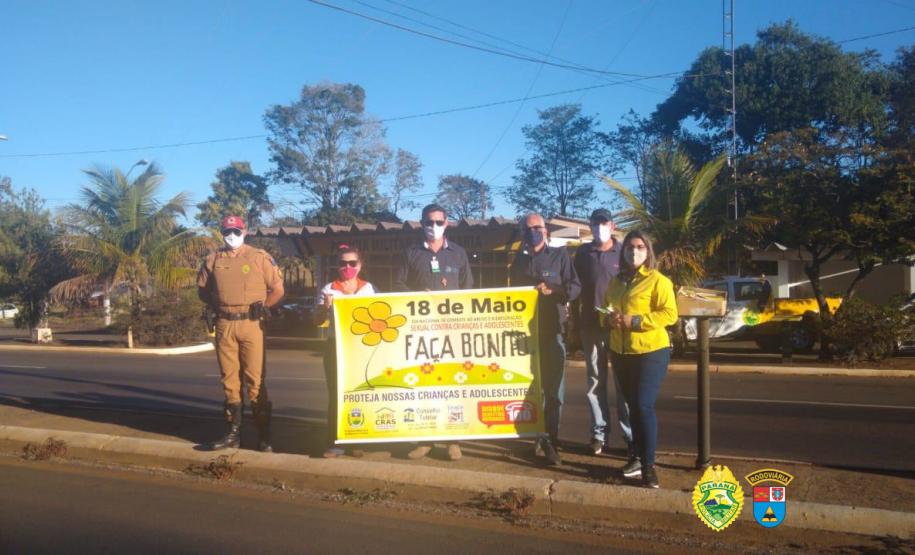 BPRv apoia campanha contra exploração sexual de crianças e adolescentes no Norte do PR