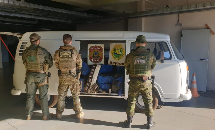 Atuação integrada do BPFron pela Operação Hórus resulta em apreensão de uma tonelada de maconha