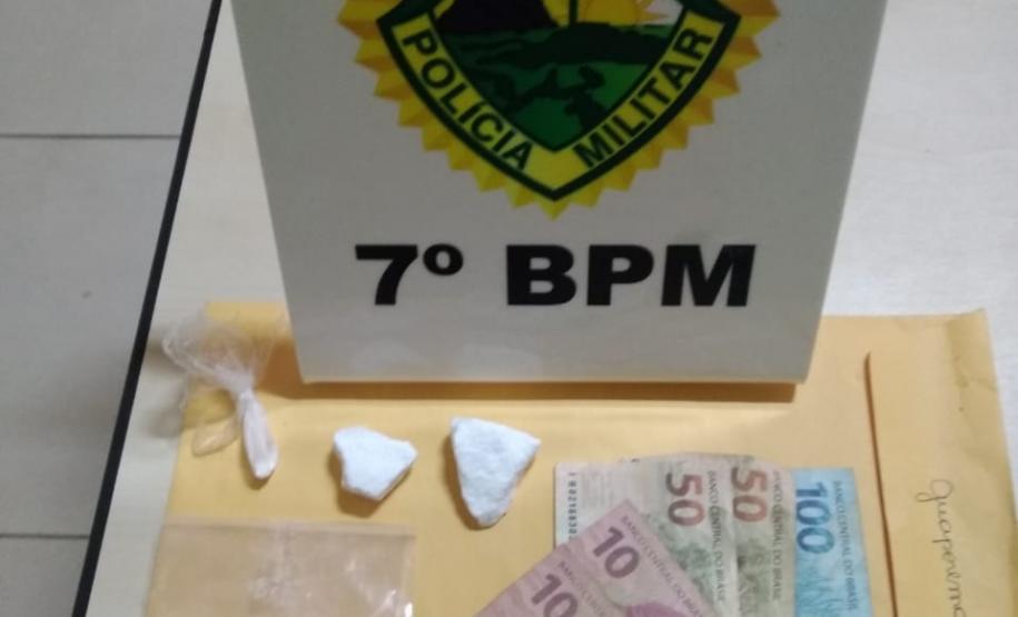 Policiais militares prendem autor de furto e apreendem drogas em cidades do Noroeste do estado