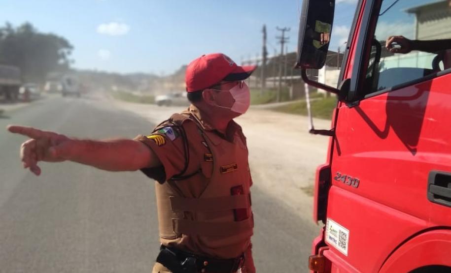 BPRv apoia Secretaria Municipal de Saúde de Almirante Tamandaré, na RMC, na vacinação de motoristas