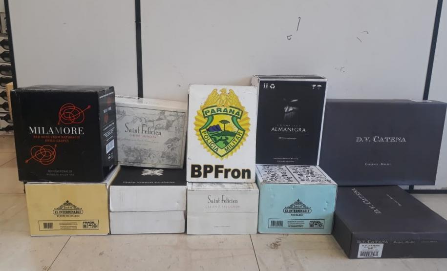 Nova fase da Operação Hórus resulta na apreensão de diversas bebidas em Barracão (PR)