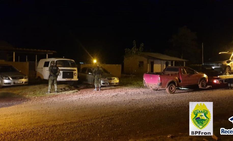 Em situações distintas, BPFron apreende mais de 45 mil maços de cigarros contrabandeados no Oeste do estado