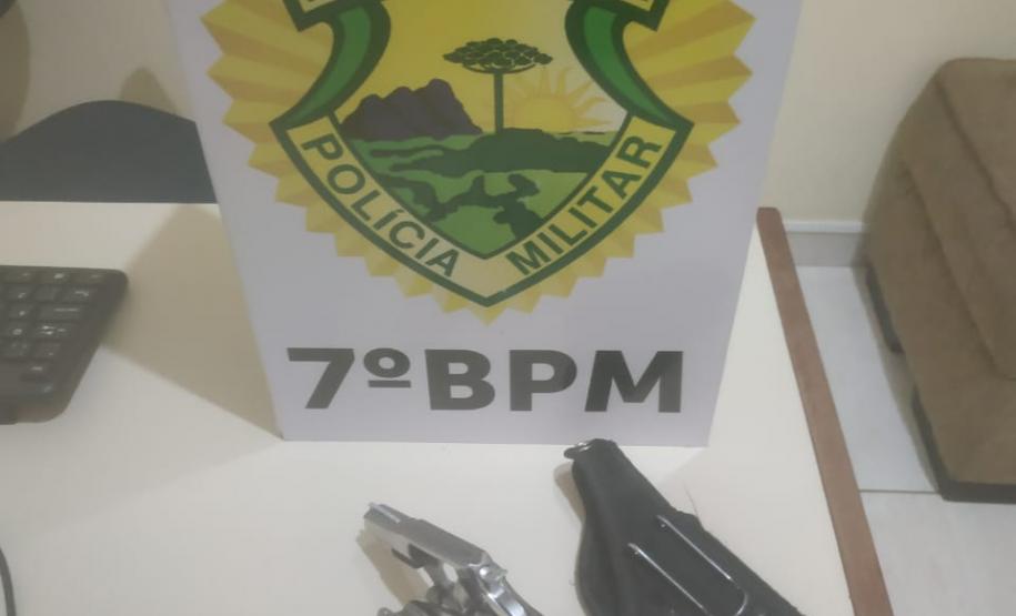 Em ações distintas, 7º Batalhão apreende arma de fogo e drogas no Noroeste do Paraná