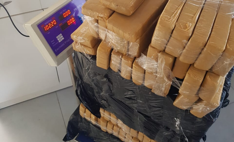 BPRv apreende carga de maconha avaliada em R$ 200 mil no Noroeste do estado