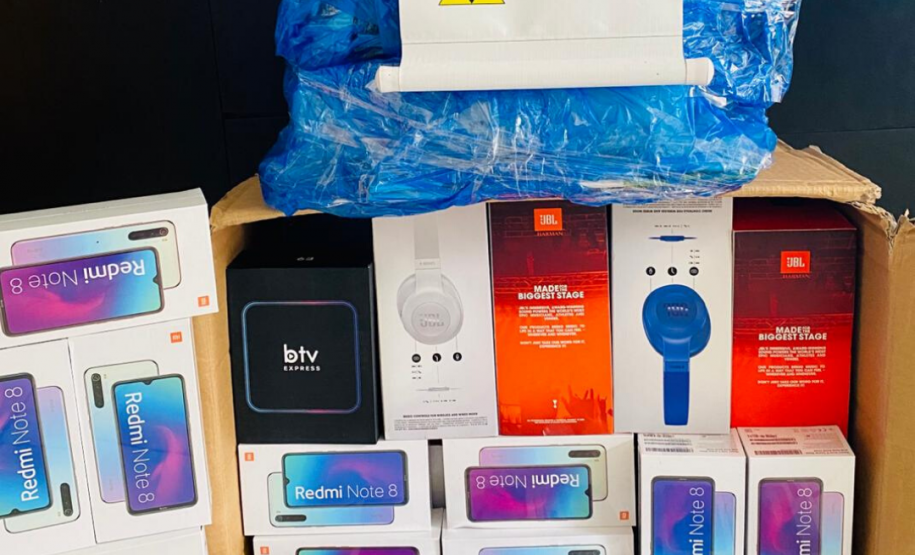 Batalhão Rodoviário apreende diversos produtos contrabandeados do Paraguai, em ações distintas, no Norte e Noroeste do Paraná