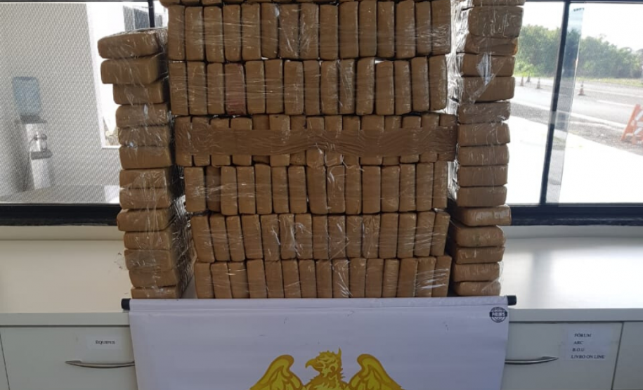BPRv apreende carga de maconha avaliada em R$ 200 mil no Noroeste do estado