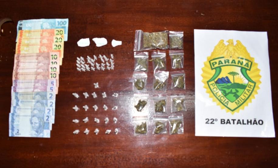 Com a Operação Spazzare, PM cumpre nove Mandado de Busca e Apreensão sobre o tráfico de drogas, em Colombo (PR)