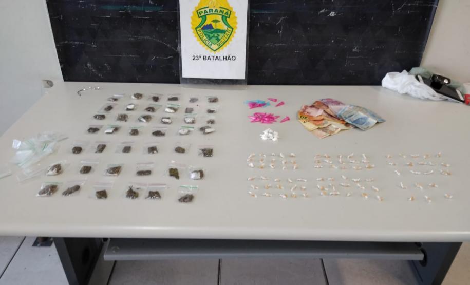 Homens envolvidos com a venda de drogas na CIC e Fazendinha são presos pela PM na Capital
