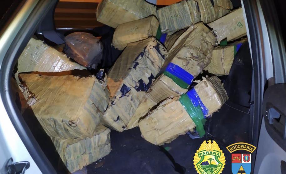 BPRv apreende mais de meia tonelada de maconha no Noroeste do estado