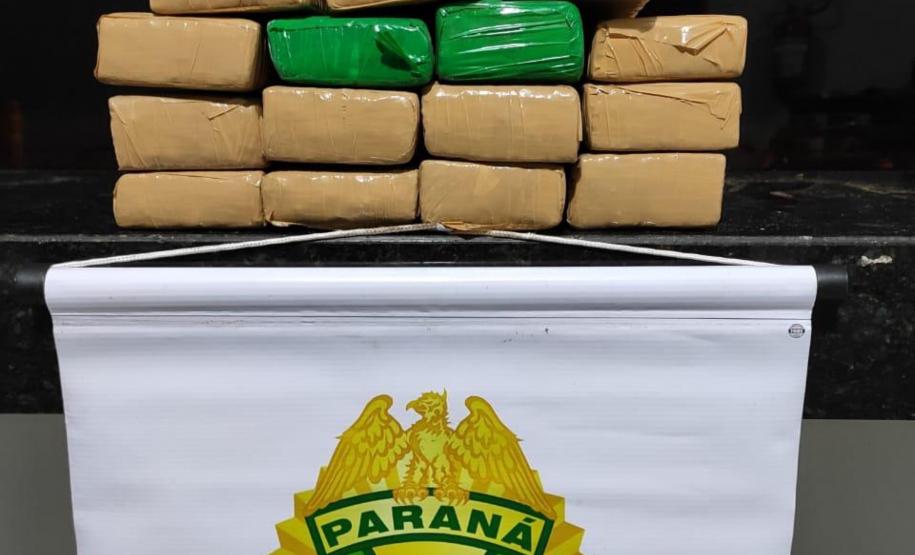BPRv apreende mais de nove quilos de maconha no Noroeste do estado; parte da droga estava em pó
