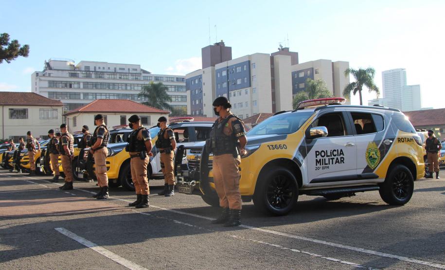 Operação da PM reforça policiamento ostensivo