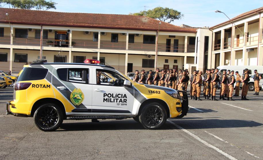Operação da PM reforça policiamento ostensivo