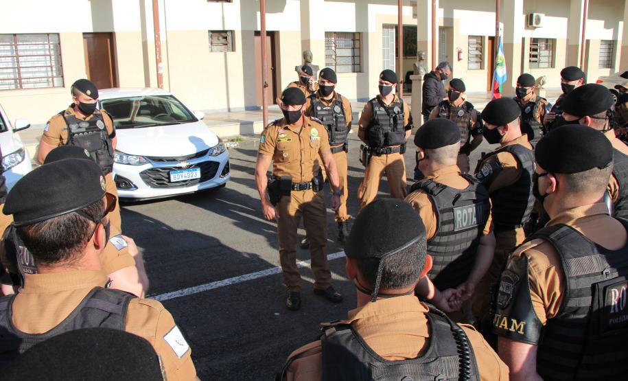 Operação da PM reforça policiamento ostensivo