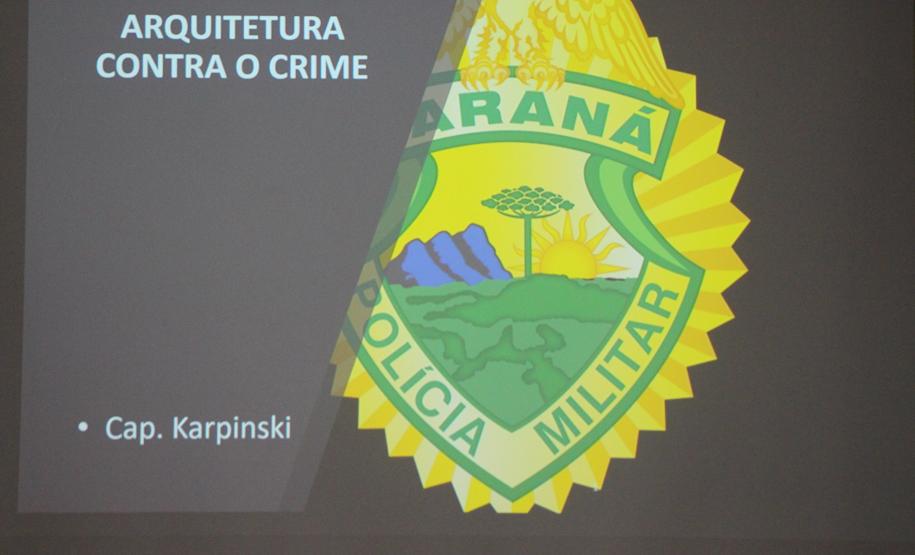 Comerciantes da Capital participam de palestra da PM sobre medidas de segurança para evitar crimes