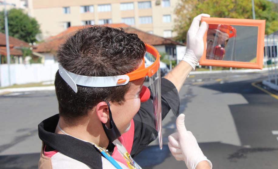 Colégio da PM arrecada 1,5 tonelada de alimentos em Drive Thru Solidário na Capital do estado