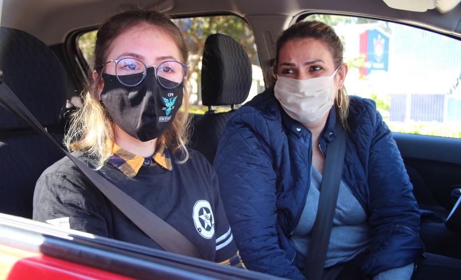 Colégio da PM arrecada 1,5 tonelada de alimentos em Drive Thru Solidário na Capital do estado