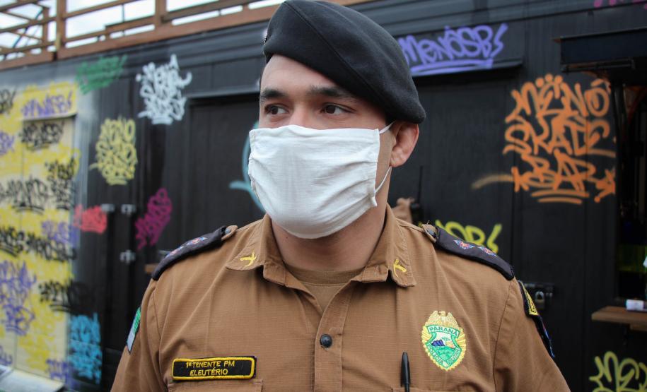 Polícia Militar e comunidade do Boqueirão discutem medidas para cuidar da Praça Menonitas