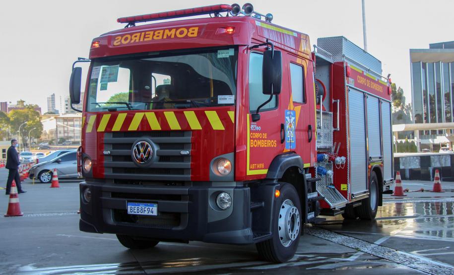 Governo reforça Corpo de Bombeiros com 34 novos veículos