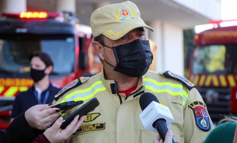 Governo reforça Corpo de Bombeiros com 34 novos veículos