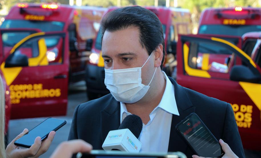 Governo reforça Corpo de Bombeiros com 34 novos veículos