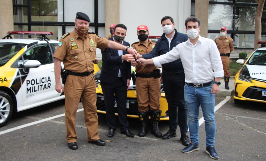 Polícia Rodoviária Estadual conta com novas viaturas para combater crimes e fiscalizar trânsito na malha rodoviária do Oeste do estado