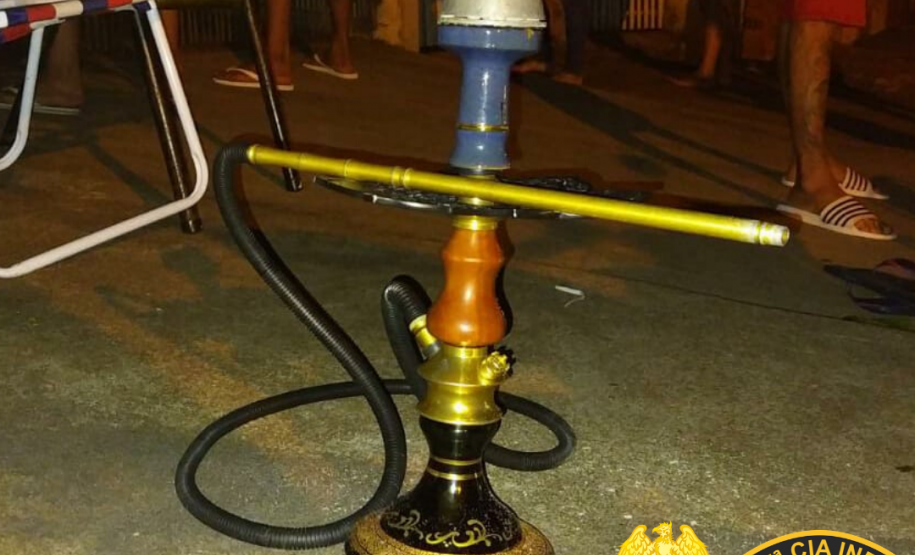 PM e Vigilância Sanitária de Cianorte (PR) fiscaliza e apreende narguilé e cigarro eletrônico