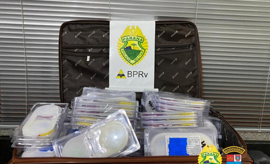 No Noroeste do estado, BPRv apreende mais de R$ 100 mil em produtos contrabandeados