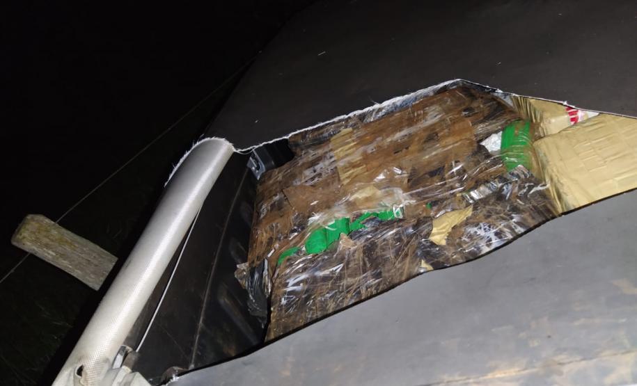 Mais de uma tonelada de maconha é apreendida em Santo Antônio da Platina (PR)