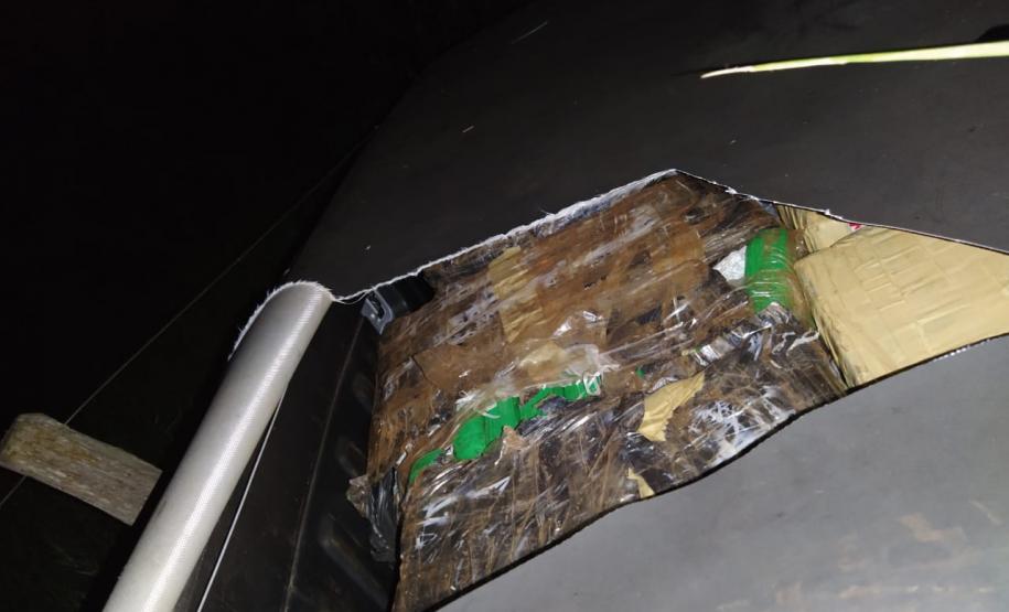 Mais de uma tonelada de maconha é apreendida em Santo Antônio da Platina (PR)