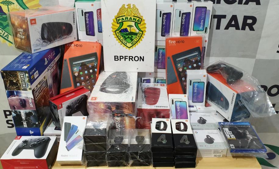 Durante Operação Hórus, BPFron apreende mais de R$ 1,6 milhão em contrabando no Oeste do estado