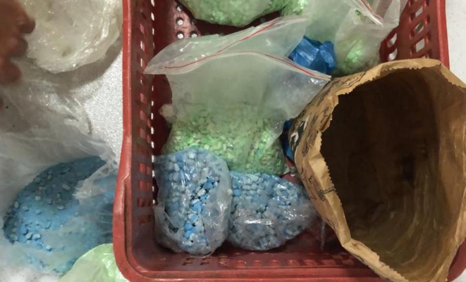 Quase meia tonelada de maconha é encontrada pelo BOPE em Fazenda Rio Grande, na RMC