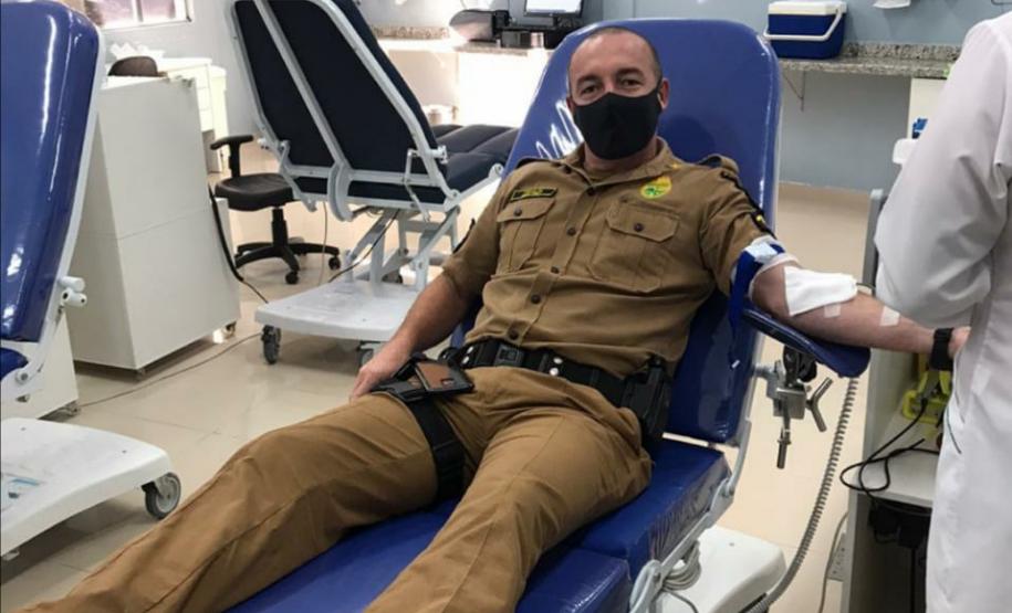 Em comemoração aos 52 anos de criação, Batalhão da PM promove campanha de doação de sangue