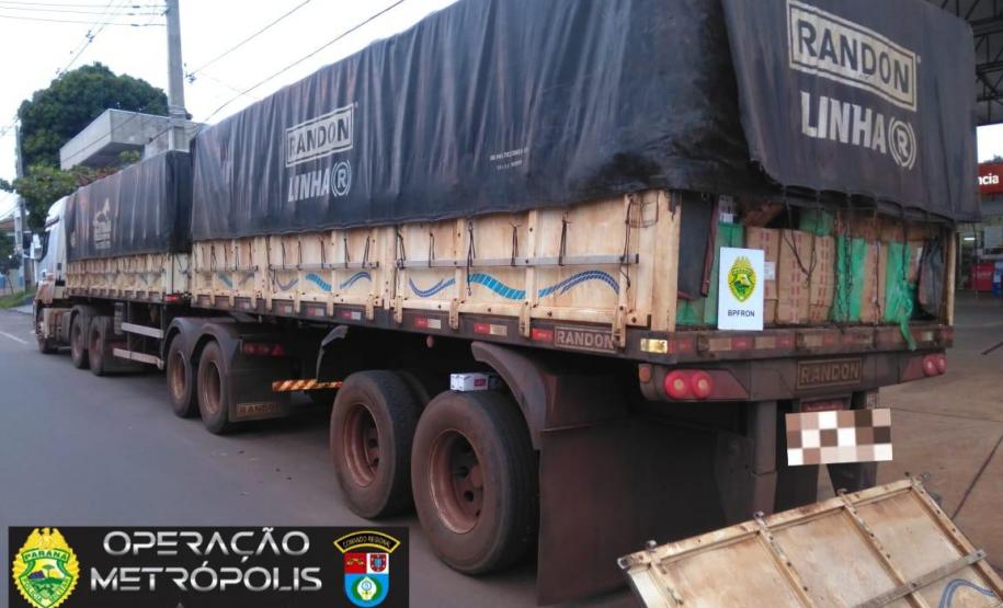 Durante a Operação Metrópolis, BPFron apreende drogas e contrabando no Oeste do estado