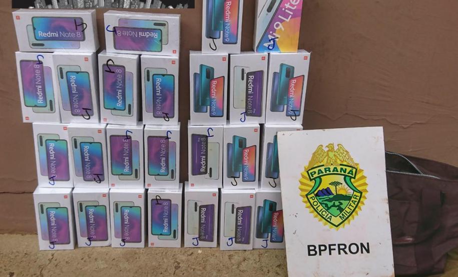 Durante a Operação Metrópolis, BPFron apreende drogas e contrabando no Oeste do estado