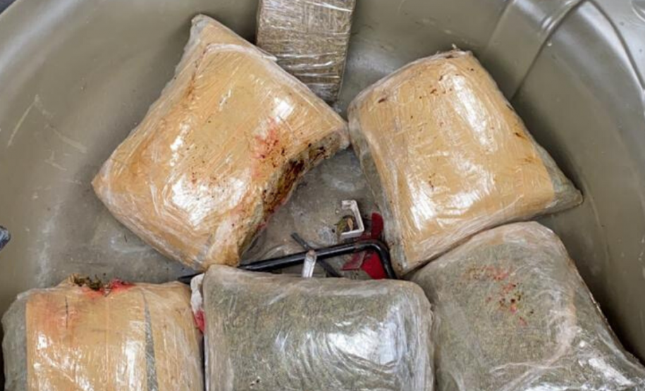 PRE apreende 20 quilos de skunk e 150 quilos de maconha o Interior do estado durante o fim de semana