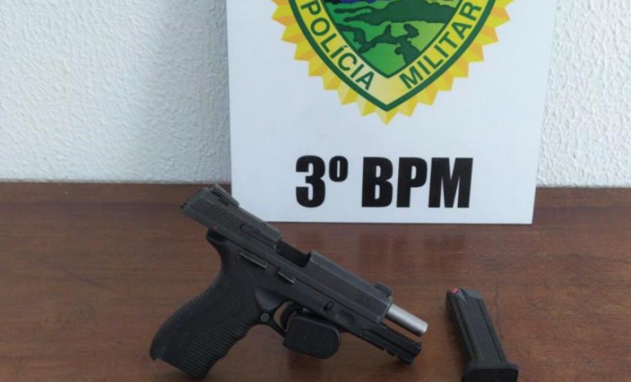 Armas são apreendidas pela PM em Clevelândia e Palmas, no Sudoeste do estado