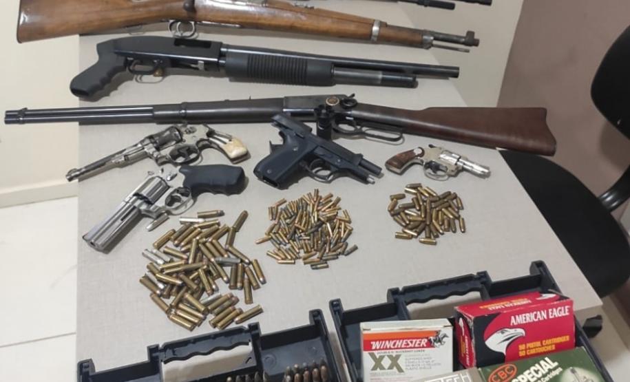 Ações de batalhão da PM no Oeste do estado dobram apreensões de drogas no semestre; 153 armas de fogo são foram apreendidas