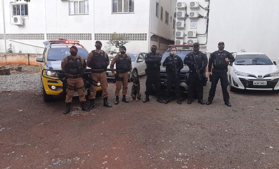 PM e Depen apreendem maconha, cocaína e LSD que seriam entregues a preso de Francisco Beltrão